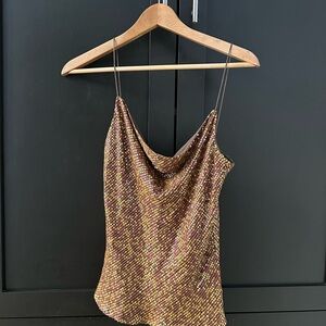 Multicolor Sequin Women's Top